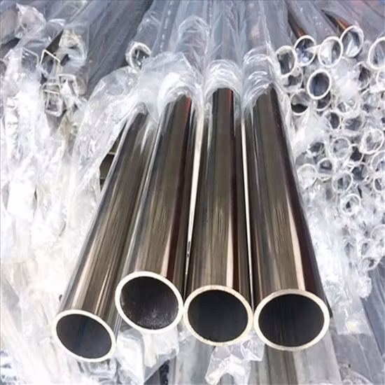 Tuyau sans couture SS ASTM AISI 304 310S 316 430 304L 316L Tuyau/tube en acier inoxydable