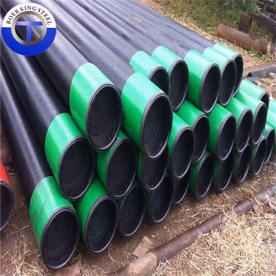 Boîtier standard API 5CT et tuyau d'enveloppe d'huile API 5CT N80/J55/K55/P110/L80