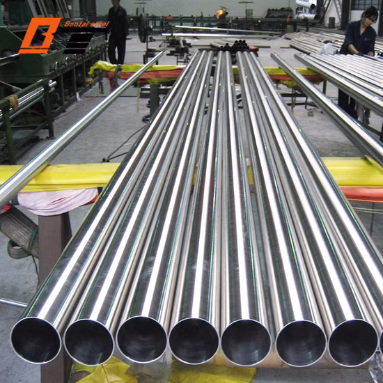 Tuyau/tube en acier inoxydable sans soudure industriel ASTM A312 A213 TP304 316 316L 310S 321 avec SGS, certification Buv